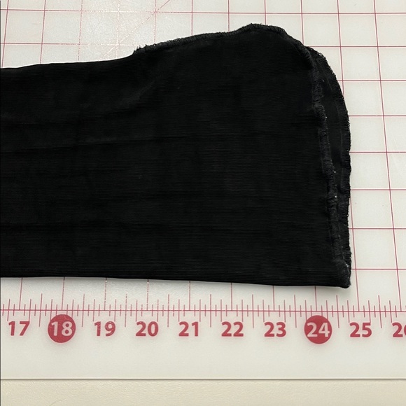 HAND JIVE Y2K Boho Grunge Slinky Floral V-Neck w/Tie Seam Edge Split Cuff Maxi S - Picture 13 of 15